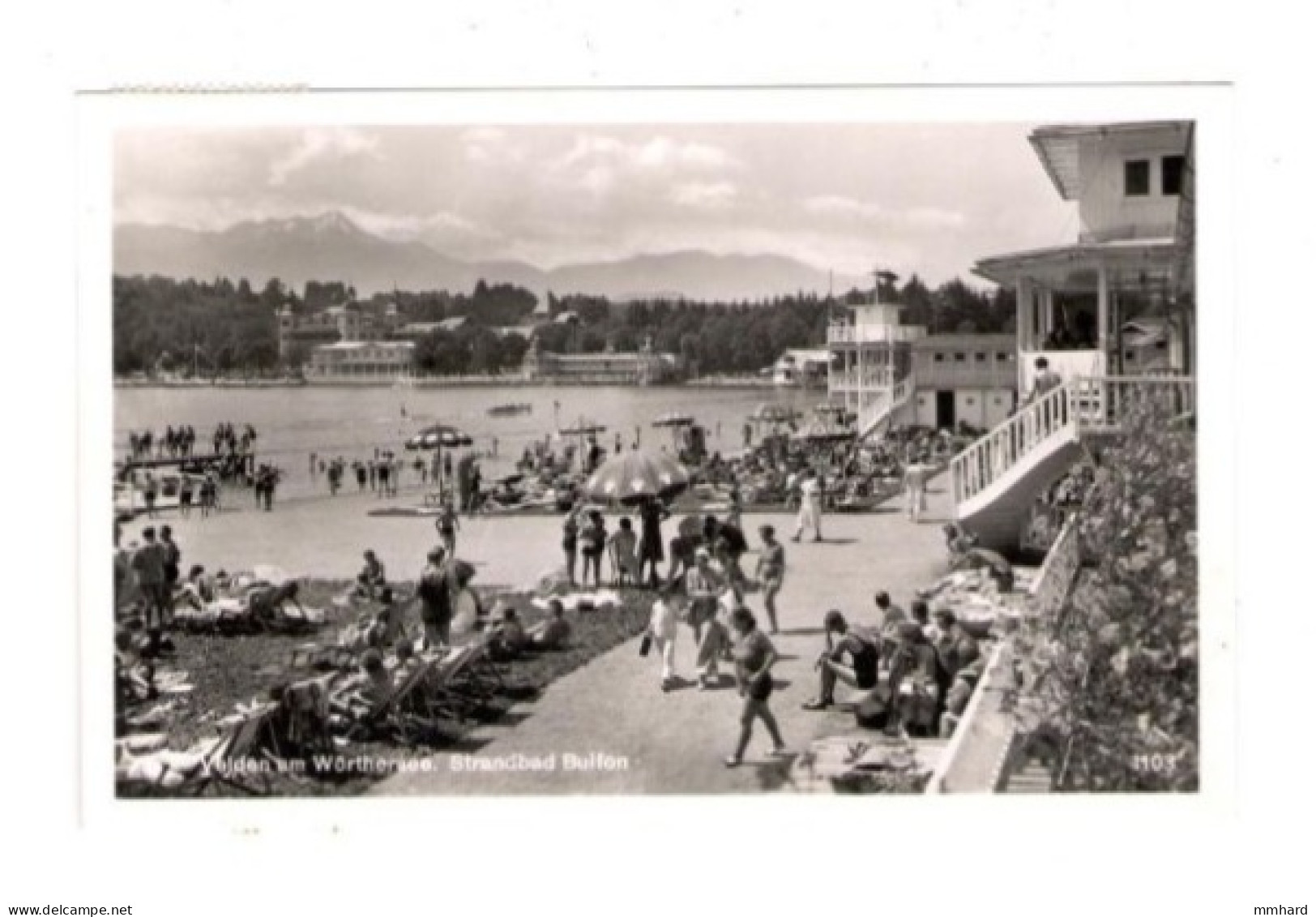 AK Velden Am Wörthersee Strandbad Gel Österreich Austria - Velden