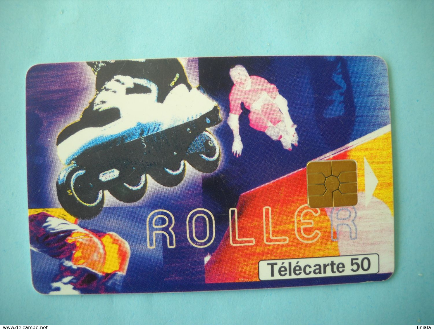 7613 Télécarte  Collection Street Culture ROLLER   N° 1  SPORT ( 2 Scans ) 50 U   500 000 Ex - Sport