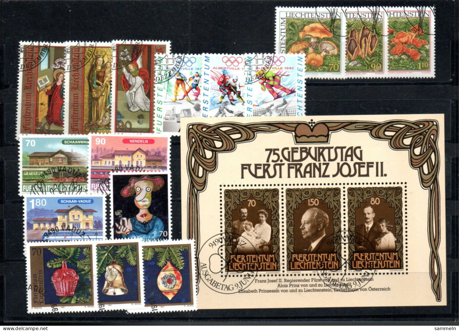 Liechtenstein Lot Gestempelt - Collections