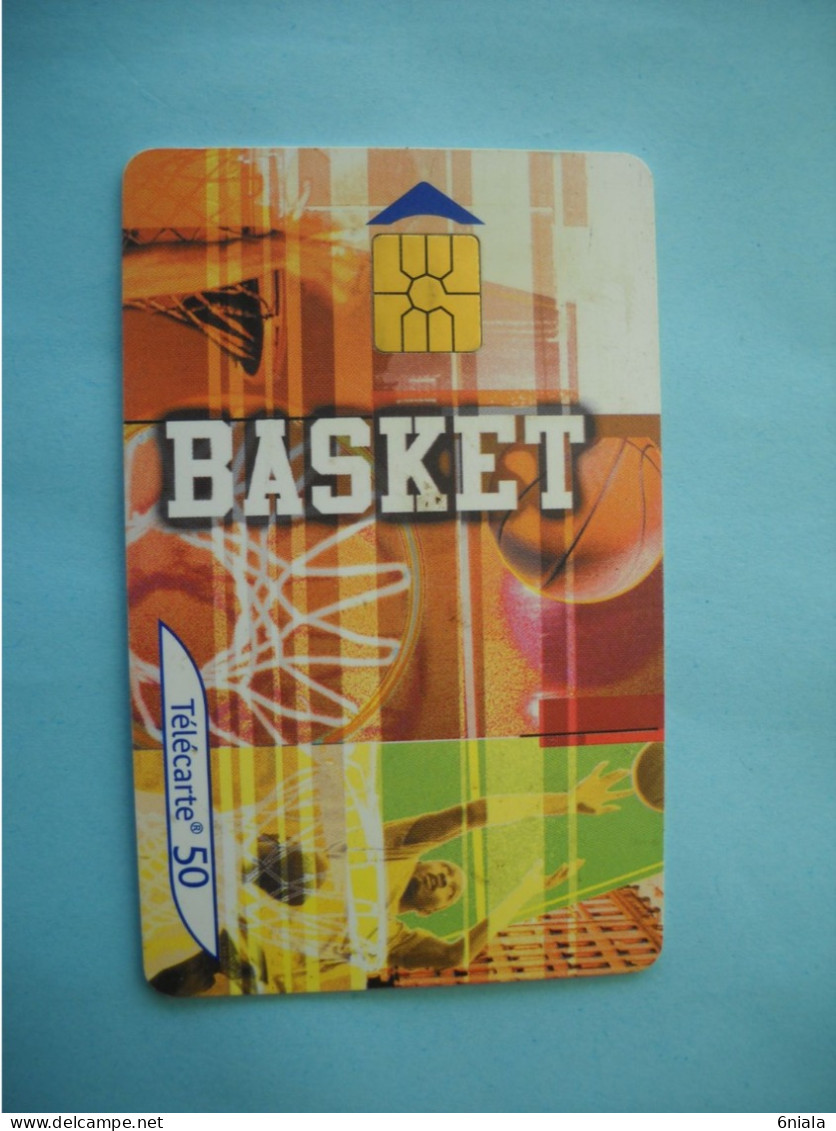 7614 Télécarte  Collection Street Culture 2 BASKET    N° 4  SPORT ( 2 Scans ) 50 U  Ballon Panier - Sport