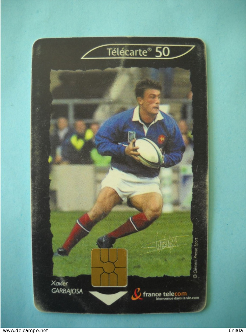 7623 Télécarte  Collection Xavier GARBAJOSA   SPORT RUGBY   ( 2 Scans ) 50 U - Sport