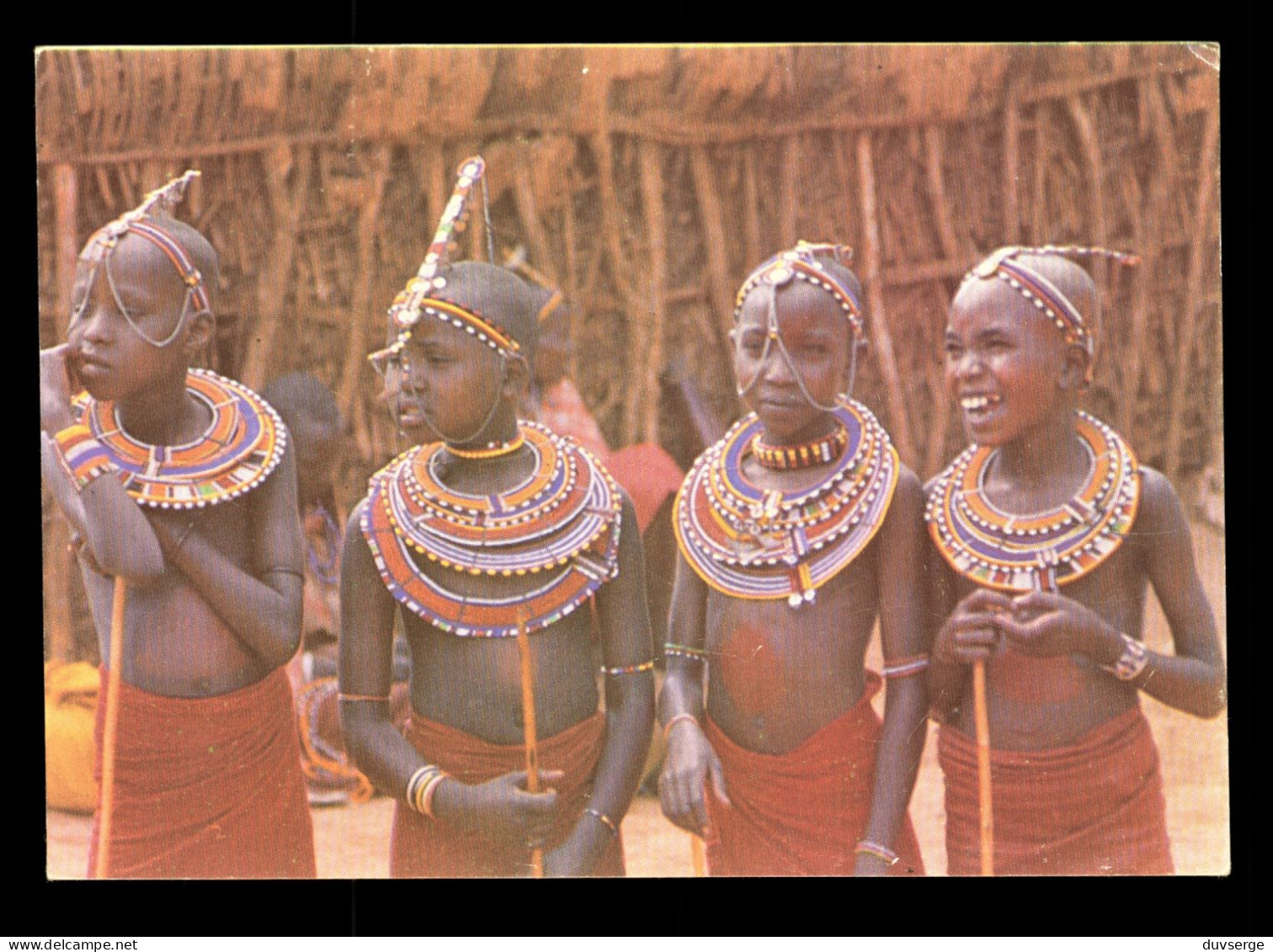 Kenya Maasai Girls - Kenya