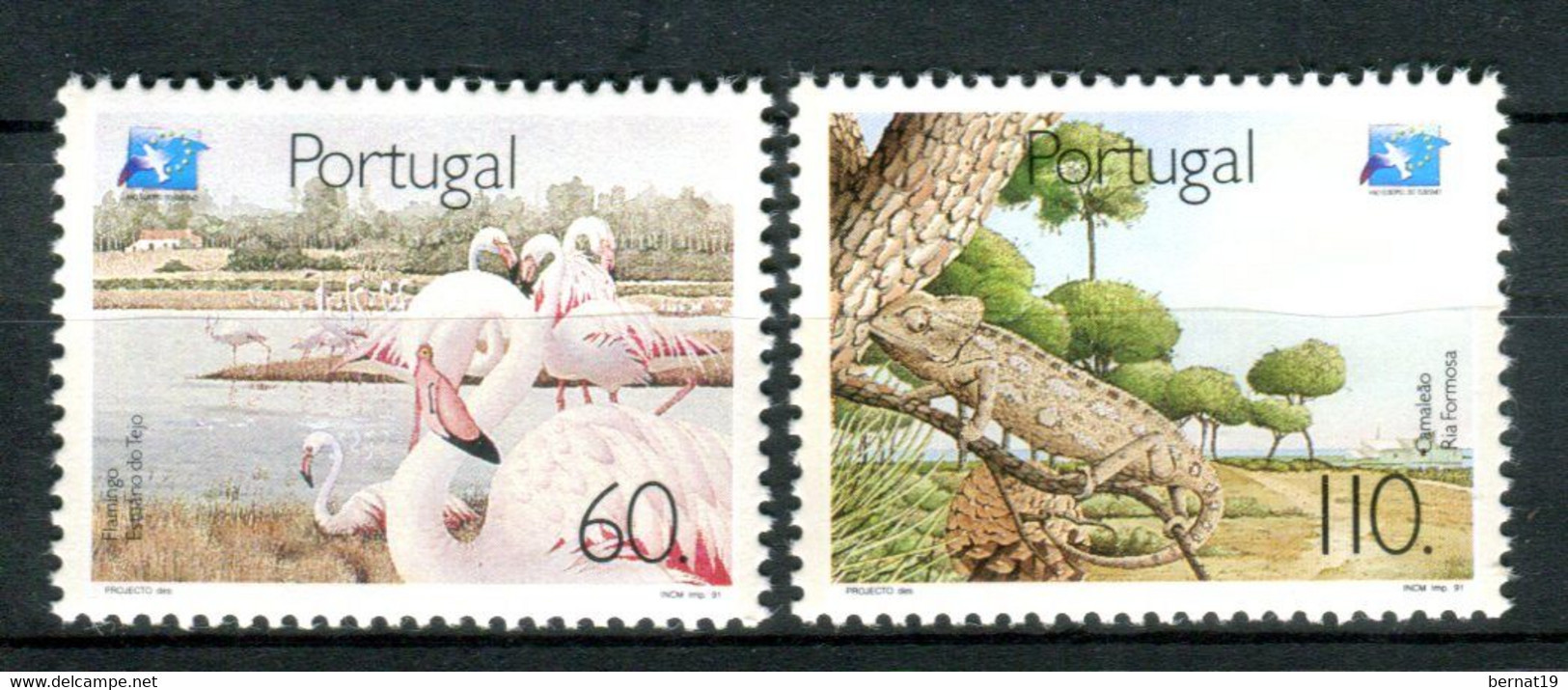 Portugal 1991. Yvert 1833-34 ** MNH. - Nuevos