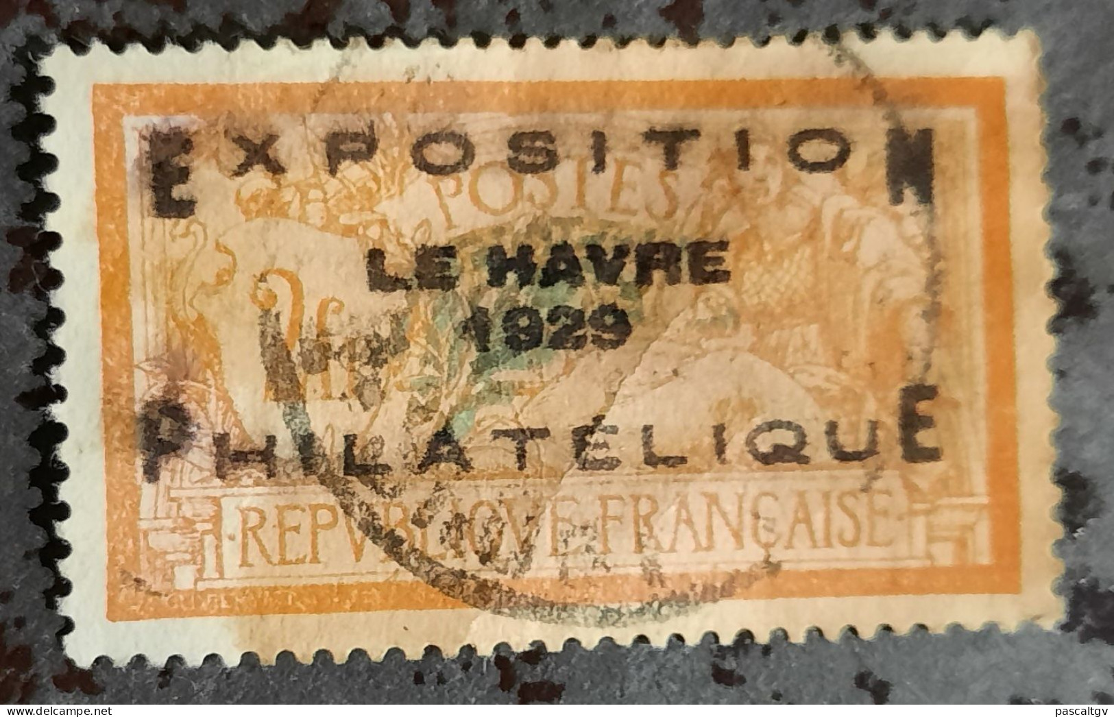 France - "FAUX" - N°257A - 1929 - "Le HAVRE 1929" - Oblitéré - - Gebraucht