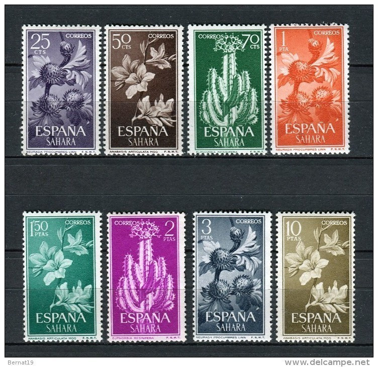 Sahara 1962. Edifil 201-08 ** MNH. - Sahara Español