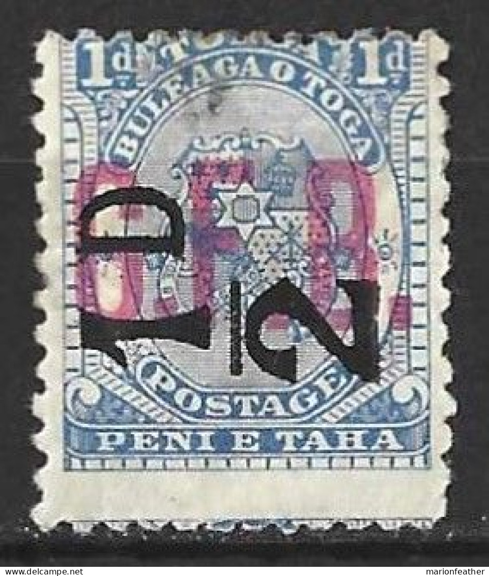 TONGA...QUEEN VICTORIA..(1837-01.).." 1893.."..OFFICAL....SG06....GRUBY......(CAT.VAL.£26.).......MH..... - Tonga (...-1970)