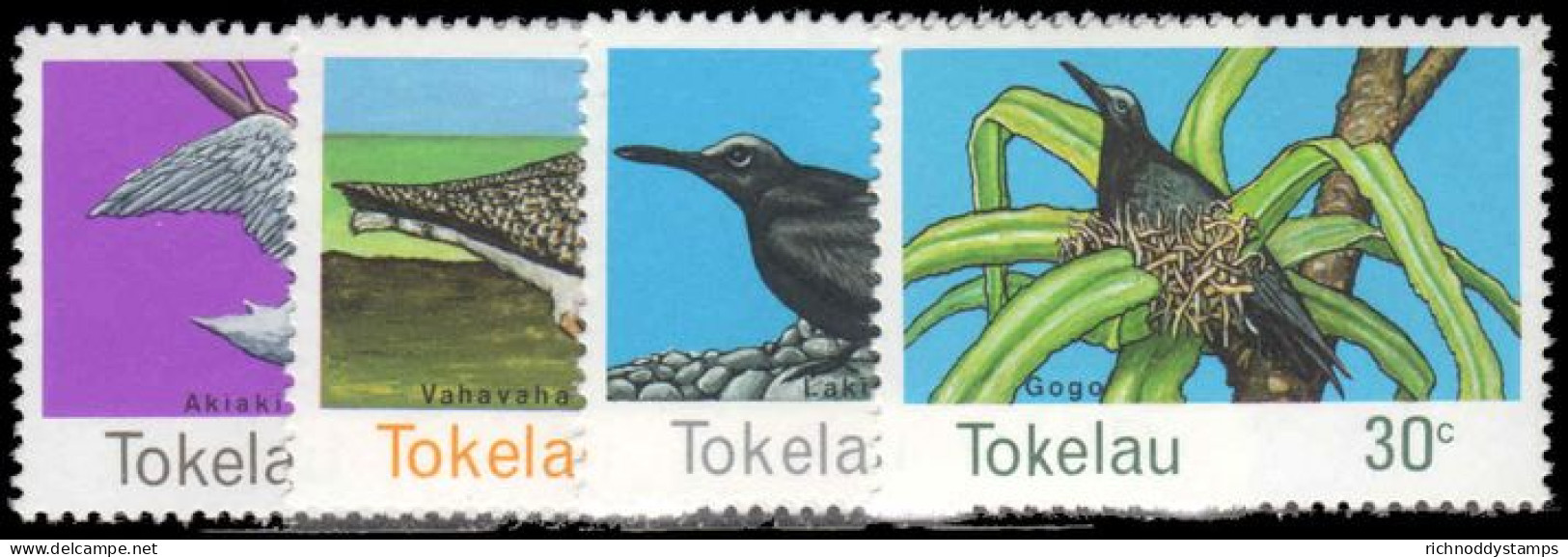 Tokelau 1977 Birds Of Tokelau Unmounted Mint. - Tokelau