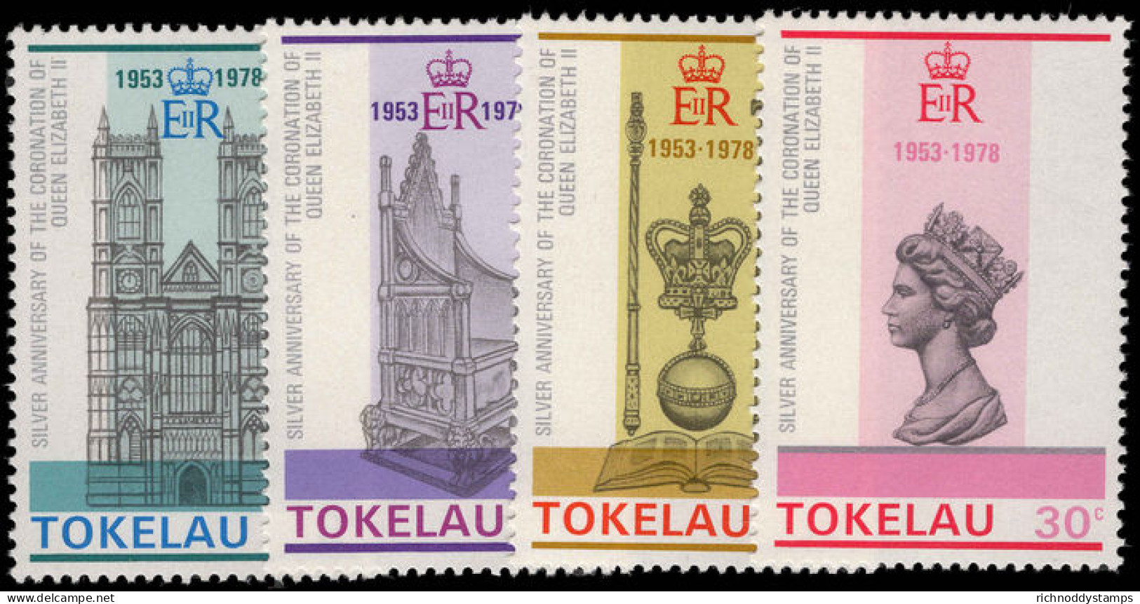 Tokelau 1978 Coronation Anniversary Unmounted Mint. - Tokelau