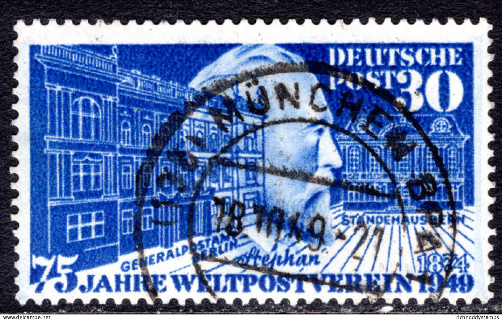 West Germany 1949 UPU Fine Used. - Gebruikt