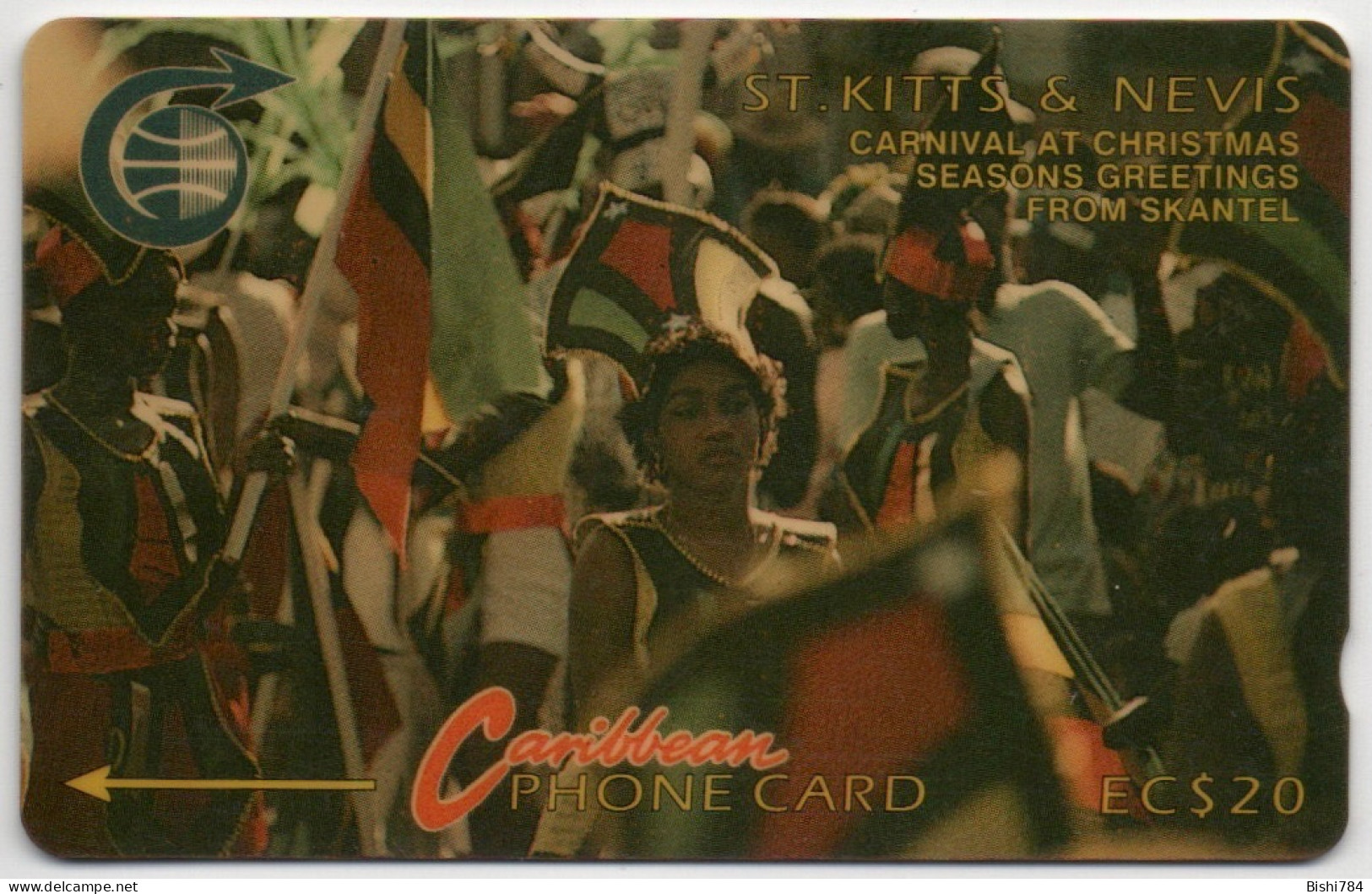 St. Kitts & Nevis - Carnival At Christmas ($20) - 4CSKA - St. Kitts En Nevis