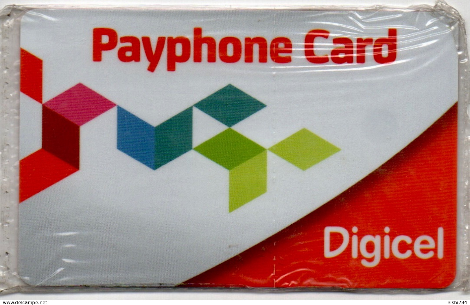 St. Lucia - Digicel ChipCard $50 - Digicel Design (MINT) RRR - St. Lucia