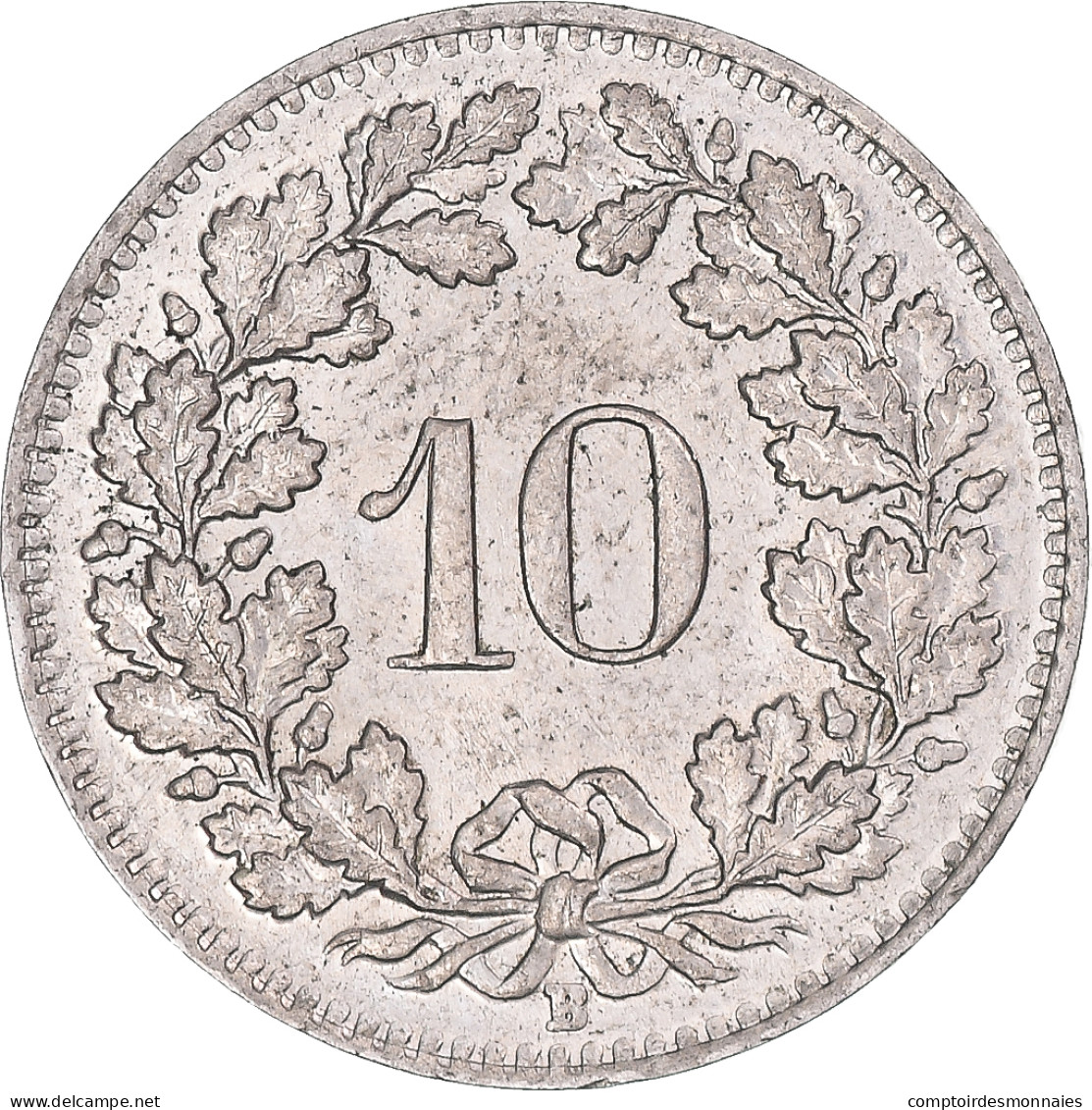 Monnaie, Suisse, 10 Rappen, 1955 - Autres & Non Classés