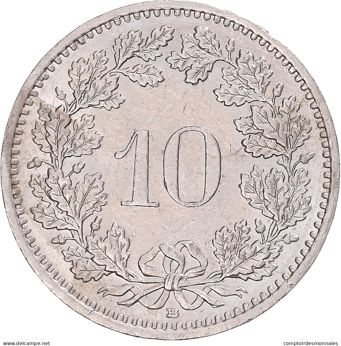 Monnaie, Suisse, 10 Rappen, 1989 - Autres & Non Classés