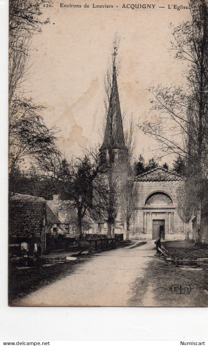 Acquigny Près Louviers L'Eglise - Acquigny