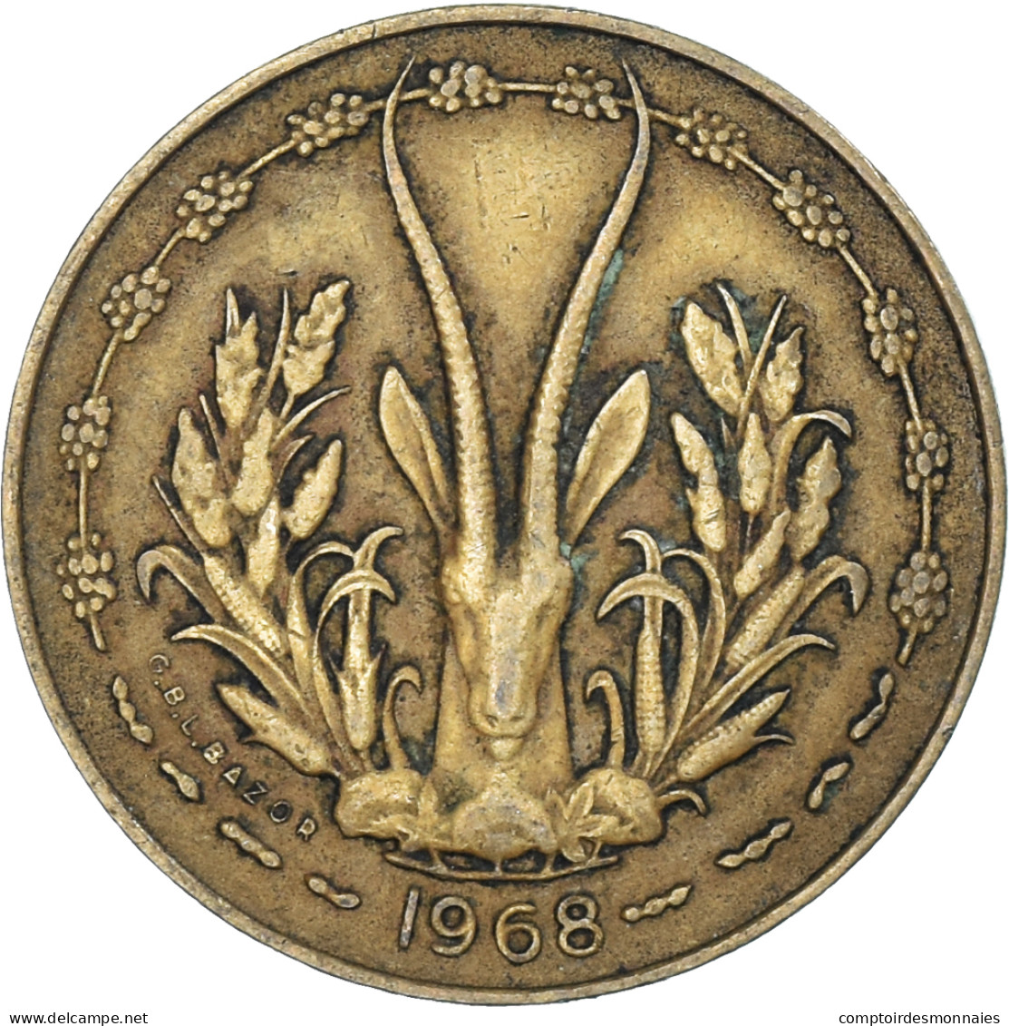 Monnaie, Communauté économique Des États De L'Afrique De L'Ouest, 10 Francs - Ivory Coast