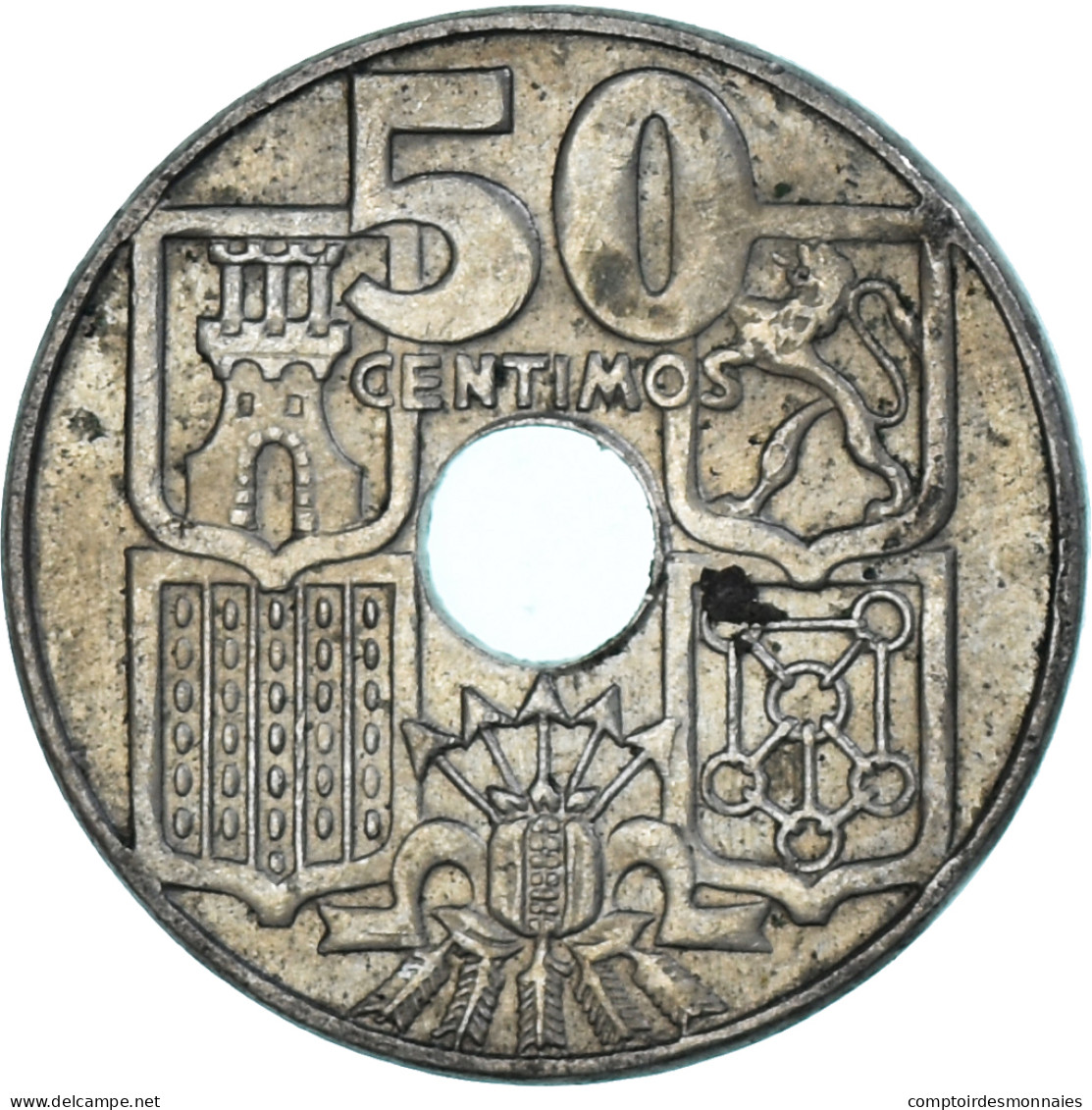 Monnaie, Espagne, 50 Centimos, 1963 - 50 Centesimi