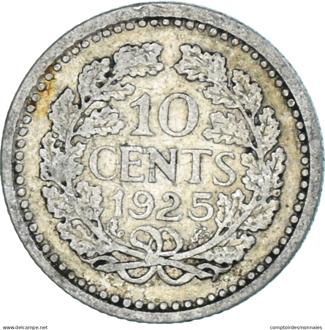 Monnaie, Pays-Bas, 10 Cents, 1925 - 10 Cent