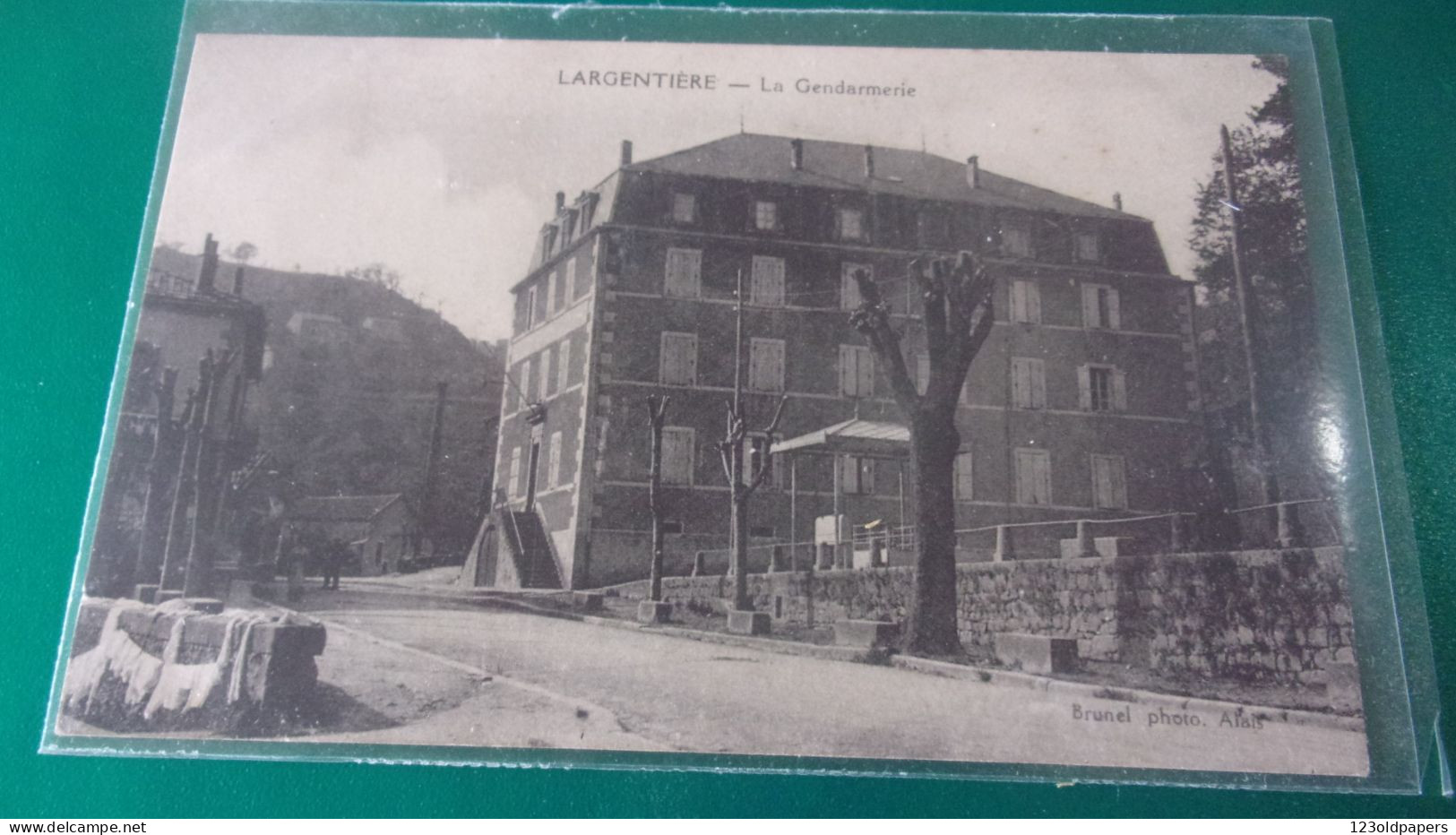 07 LARGENTIERE LA GENDARMERIE  1919 - Largentiere