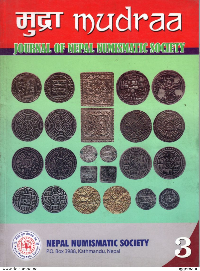 Nepal Numismatic Society MUDRA #3 Journal 2014 - Livres Sur Les Collections