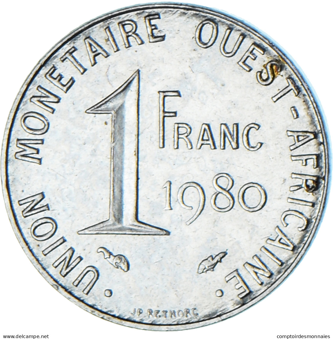 Monnaie, Communauté économique Des États De L'Afrique De L'Ouest, Franc, 1980 - Côte-d'Ivoire