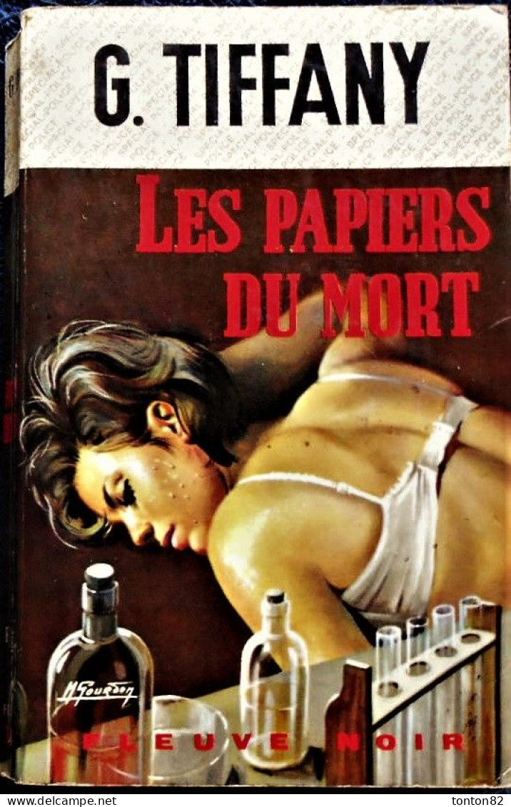 FN. Spé. Pol. 744 - Les Papiers Du Mort - G. Tiffany - ( EO 1969 ) . - Fleuve Noir