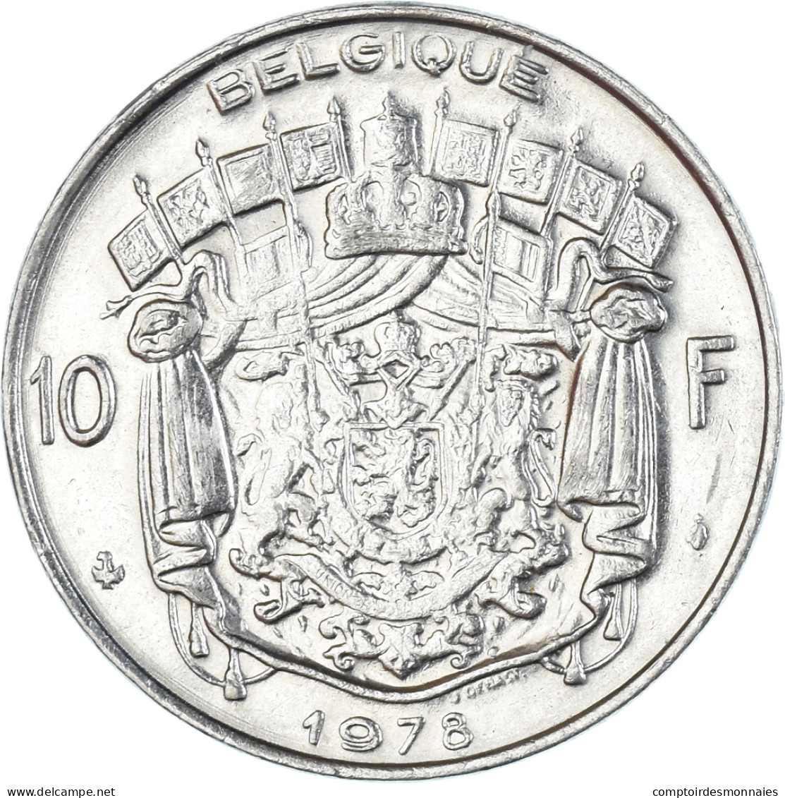 Monnaie, Belgique, 10 Francs, 10 Frank, 1978 - 10 Francs