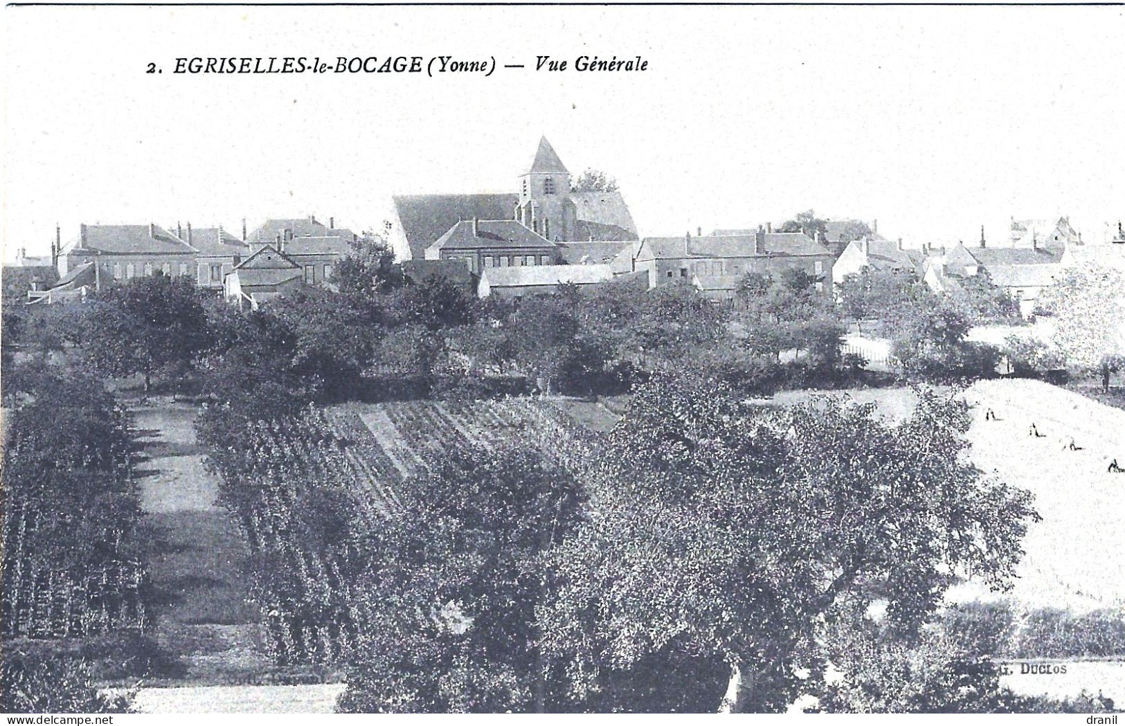 89 - (Yonne) - EGRISELLES Le BOCAGE - 2 Vue Générale - Egriselles Le Bocage