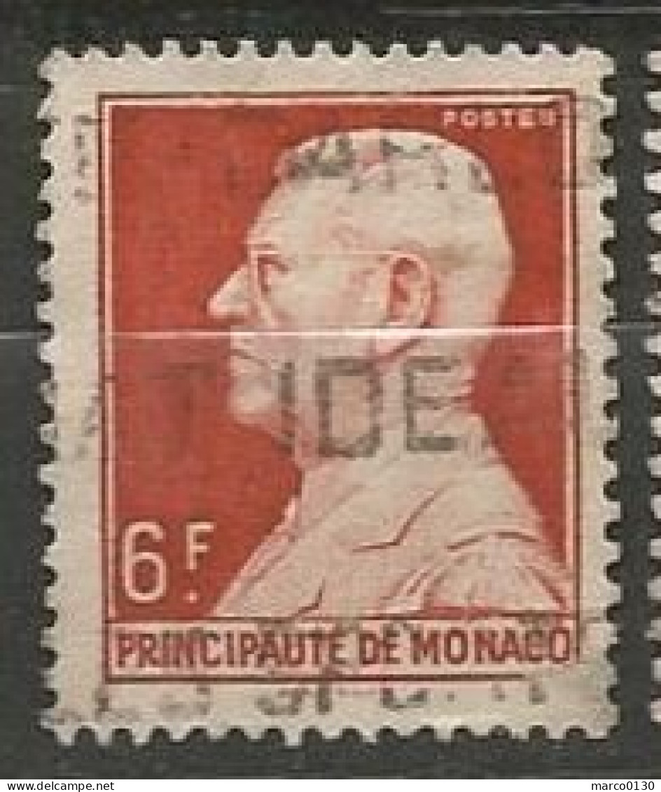 MONACO N° 283 OBLITERE - Used Stamps