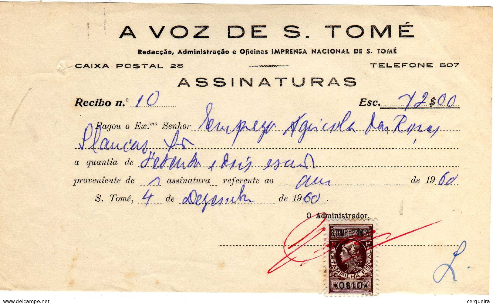 A VOZ DE  S.TOMÉ-S.TOMÈ - Portugal