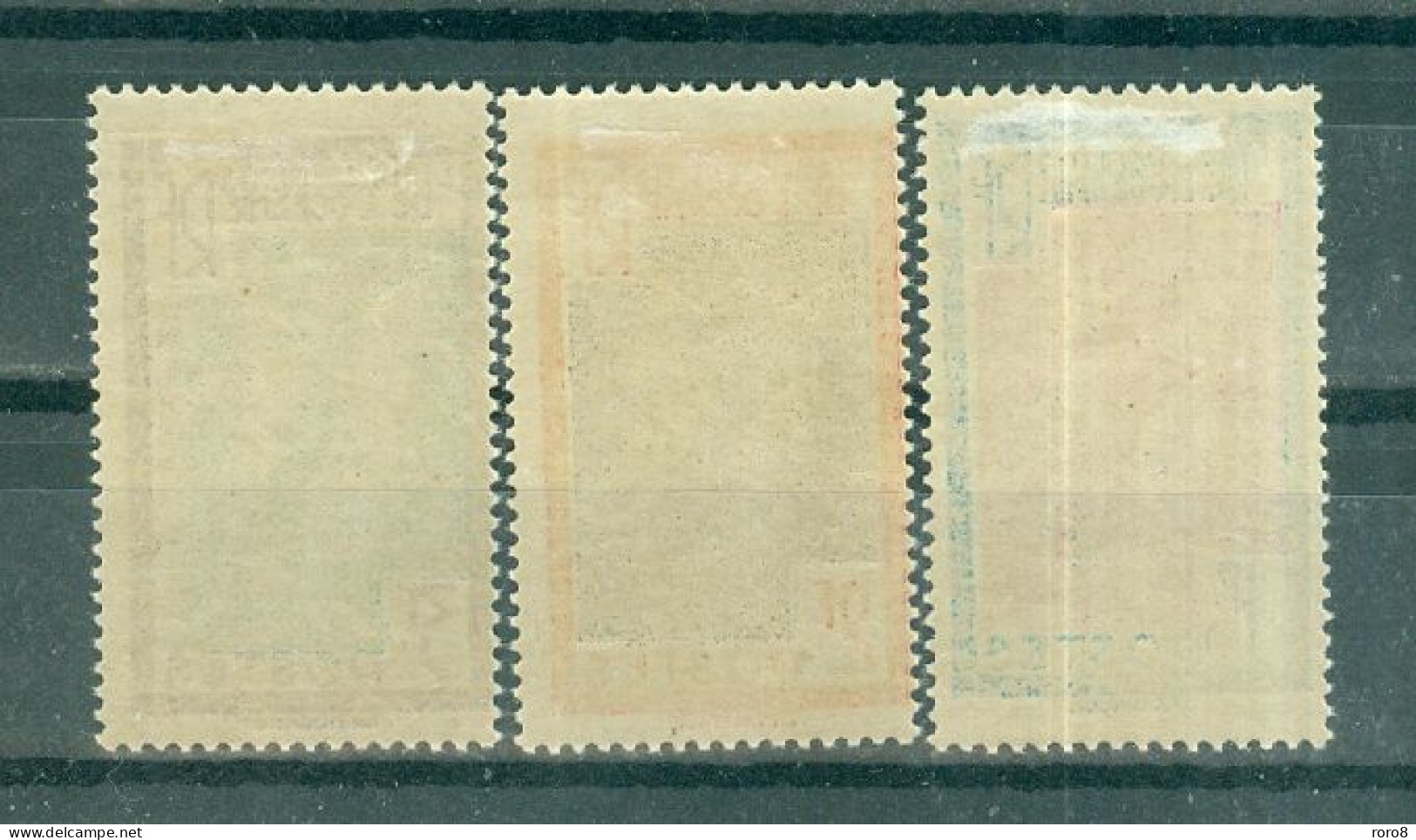 Ets FRANCAIS De L'OCEANIE - TIMBRES-TAXE N°10* à 17* MH Trace De Charnière- SCAN DU VERSO. Canal De Fataouna Et Maori. - Sonstige - Ozeanien