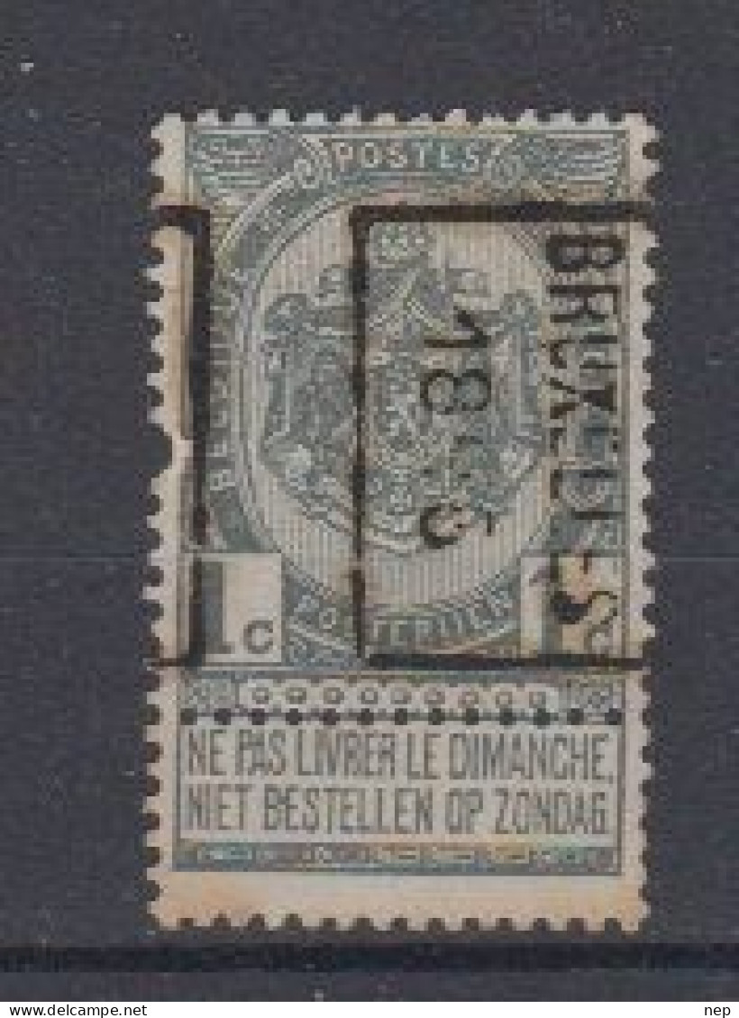 BELGIË - OBP - 1896 - Nr 53 (n° 48 B - BRUXELLES 1896) - (*) - Roller Precancels 1894-99