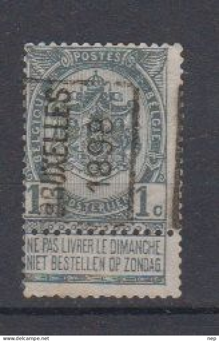 BELGIË - OBP - 1898 - Nr 53 (n° 141 B - BRUXELLES 1898) - (*) - Roller Precancels 1894-99