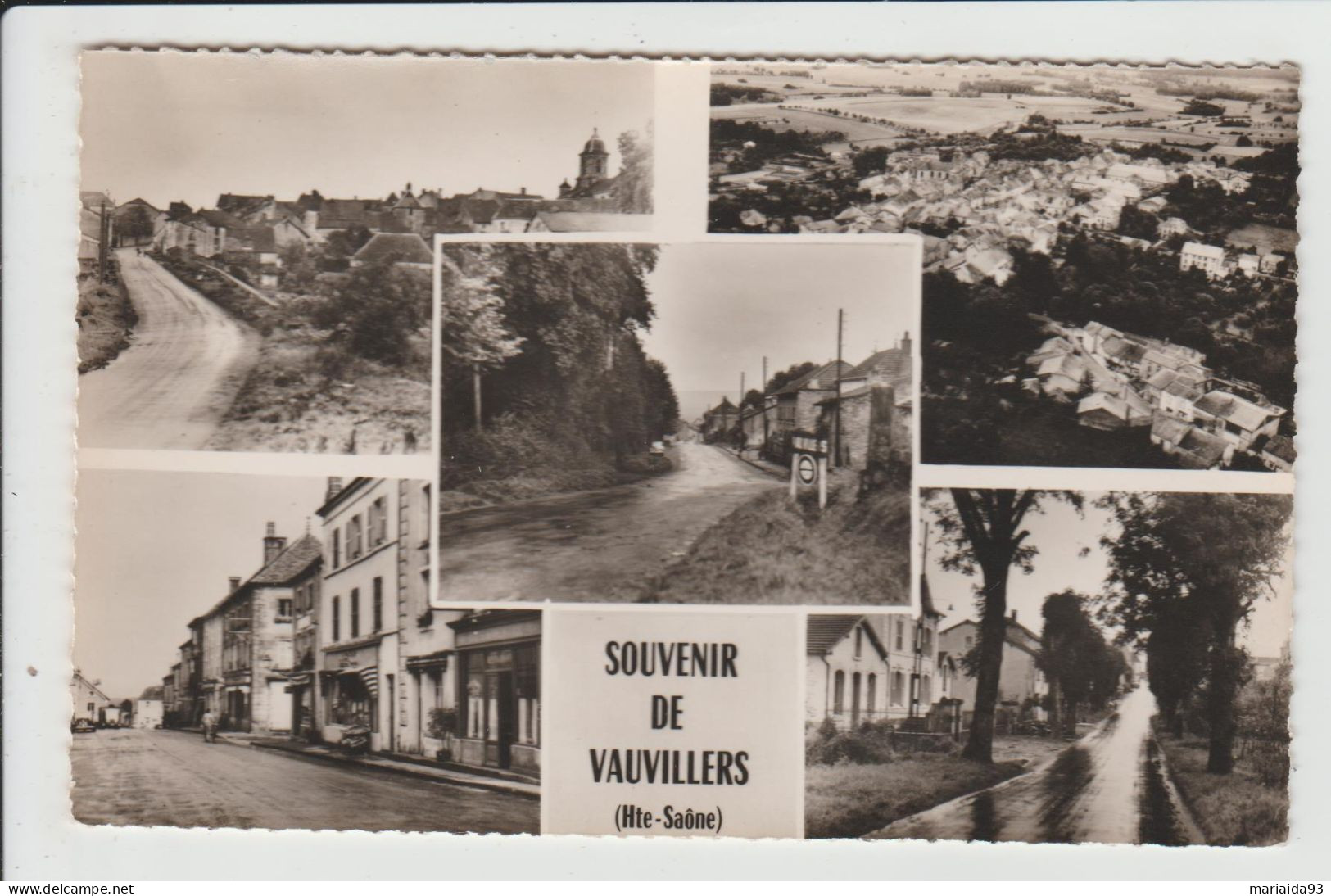 VAUVILLERS - HAUTE SAONE - CARTE MULTIVUES - Vauvillers