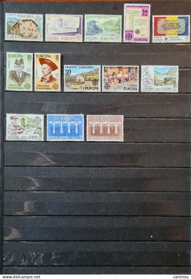 ANDORRE ESPANOL LOT 39 TIMBRES - Sammlungen