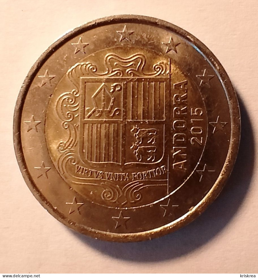 2€ 2015 Andorre - Andorra