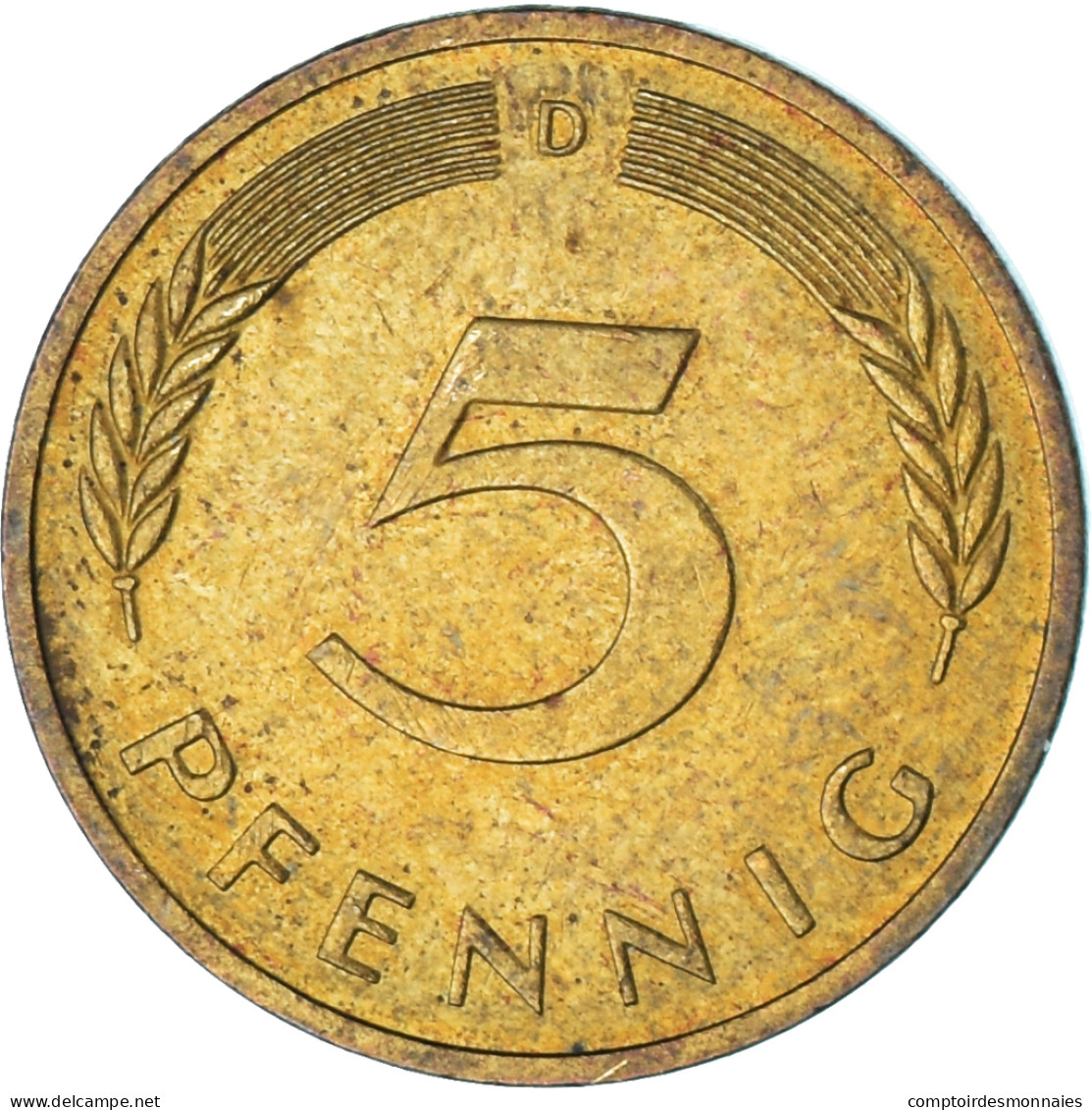 Monnaie, Allemagne, 5 Pfennig, 1996 - 5 Pfennig