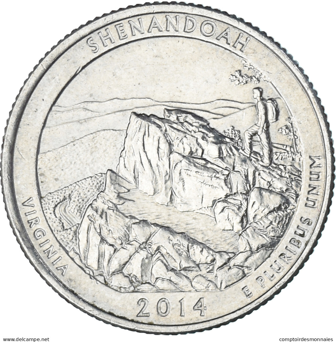 Monnaie, États-Unis, Quarter, 2014 - 2010-...: National Parks
