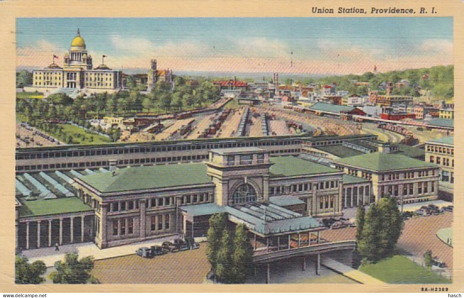 4876102Union Station, Providence. (see Corners) - Andere & Zonder Classificatie
