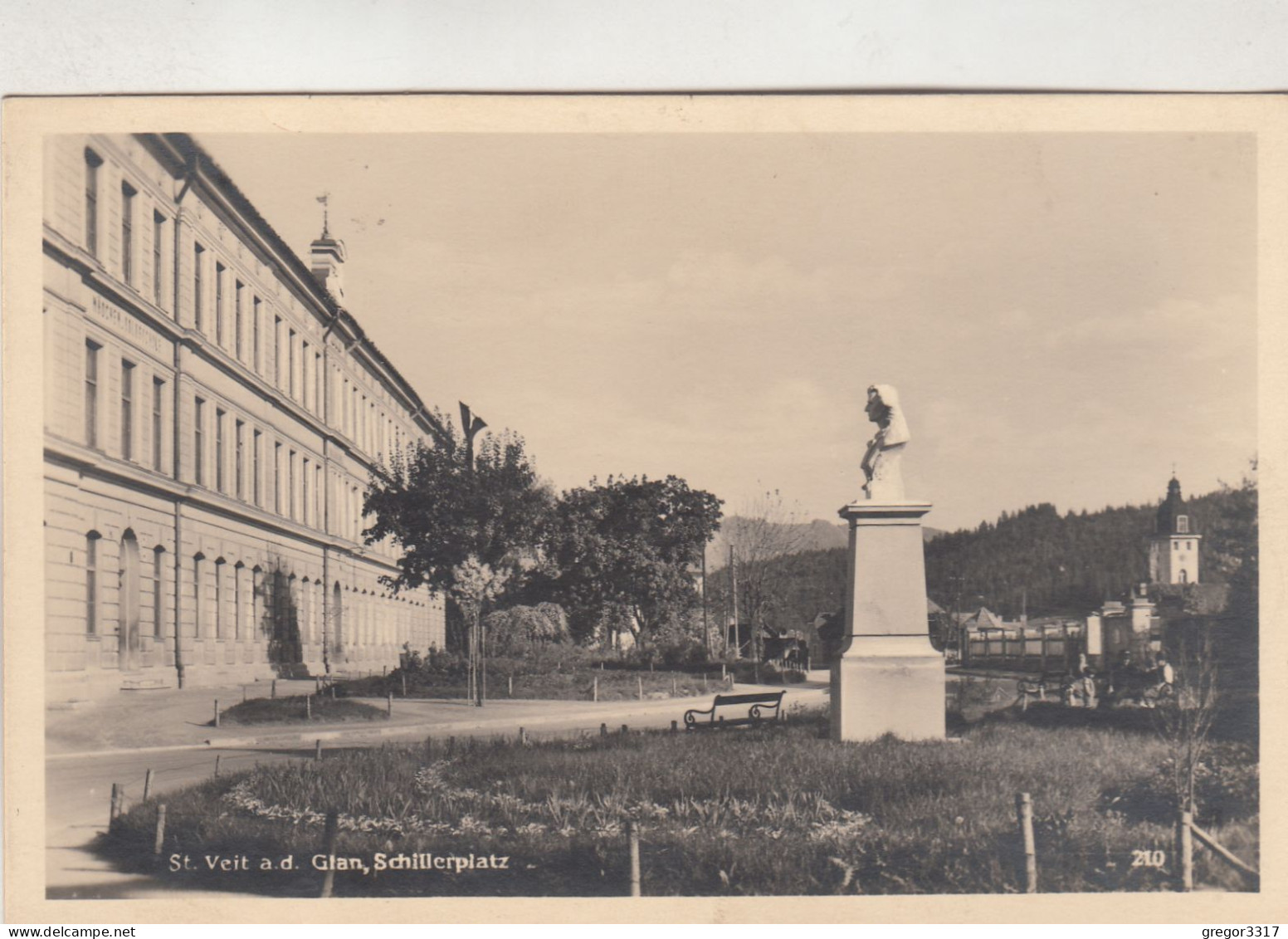 D977) ST. VEIT An Der GLAN - SCHILLERPLATZ - Tolle Sehr Alte FOTO AK - 1934 - St. Veit An Der Glan