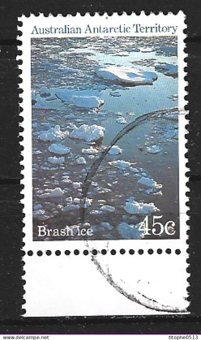 ANTARCTIQUE AUSTRALIEN. N°70 Oblitéré De 1985. Chenal Au Milieu Des Glaces Flottantes. - Used Stamps