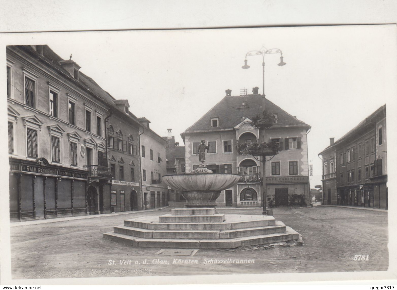 D982) ST. VEIT An Der GLAN - Schüsselbrunnen Und Haus DETAILS Alt ! - St. Veit An Der Glan