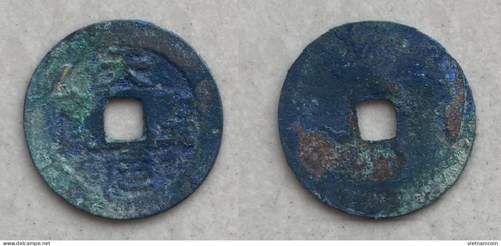 Ancient Annam Coin Thien Thanh Nguyen Bao (An Phap Group ) - Viêt-Nam