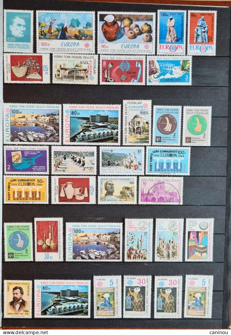 CHYPRE TURQUIE LOT 47 TIMBRES - Autres & Non Classés