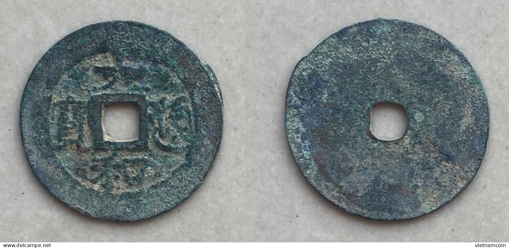 Ancient Annam Coin Dai Hoa Thong Bao (An Phap Group ) - Viêt-Nam