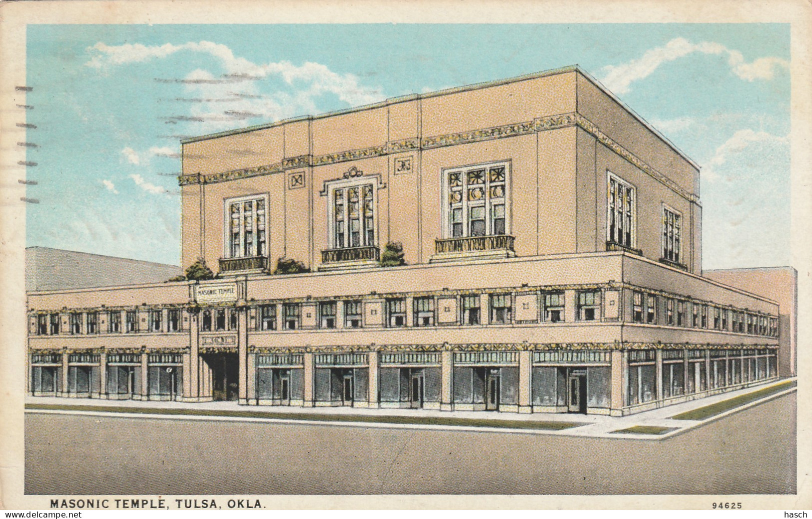 4901 77 Tulsa, Masonic Temple. 1928.  - Oklahoma City