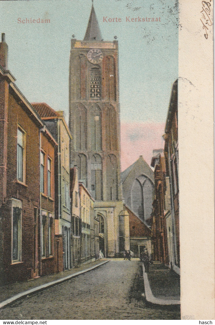 4903 27 Schiedam, Korte Kerkstraat. 1904. - Schiedam