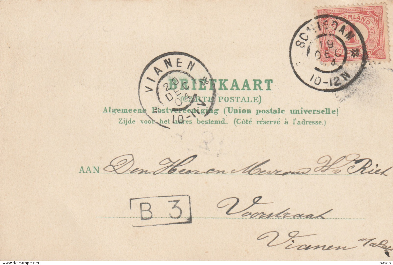 4903 27 Schiedam, Korte Kerkstraat. 1904. - Schiedam