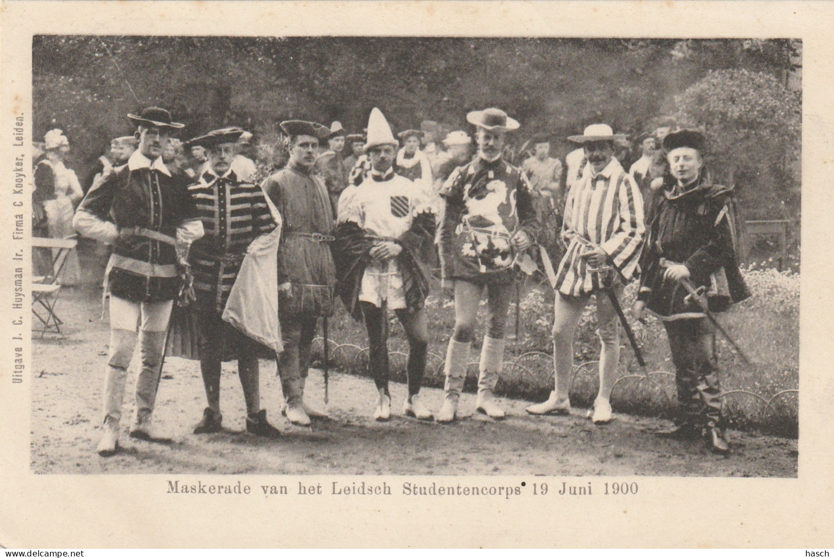 4903 30 Leiden, Maskerade Van Het Leidsch Studentencorps 19 Juni 1900. - Leiden