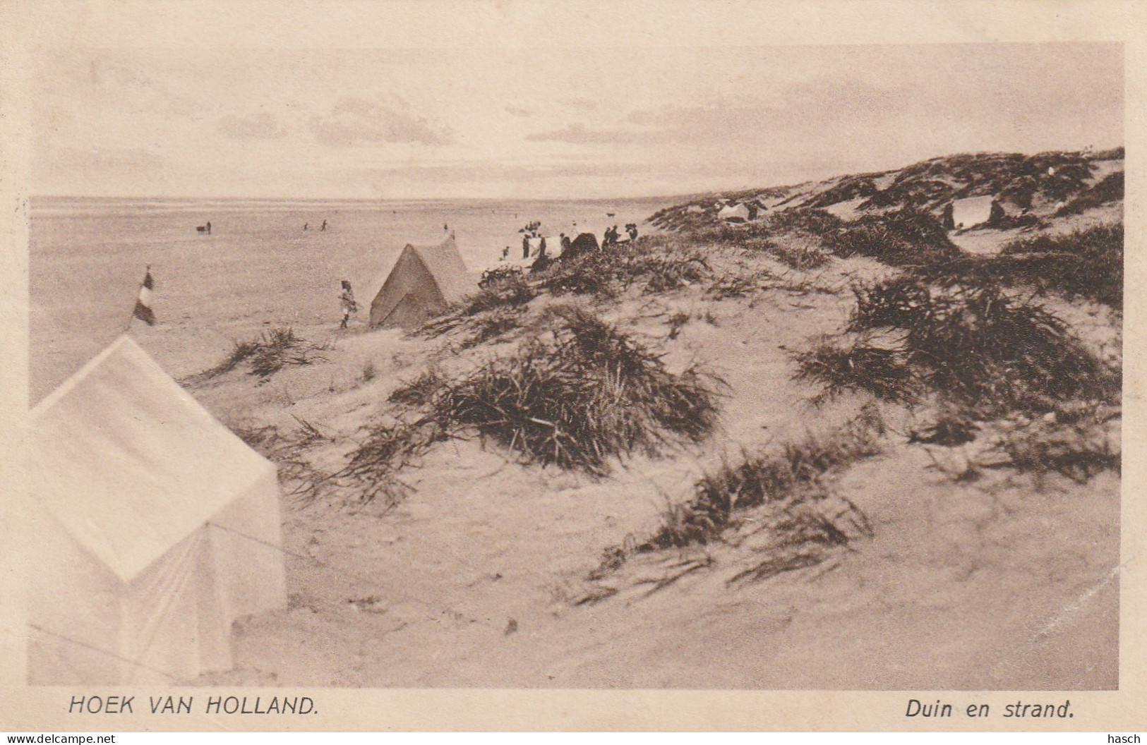 4903 58 Hoek Van Holland, Duin En Strand. 1927. (Kleine Beschadiging Rechtsonder) - Hoek Van Holland