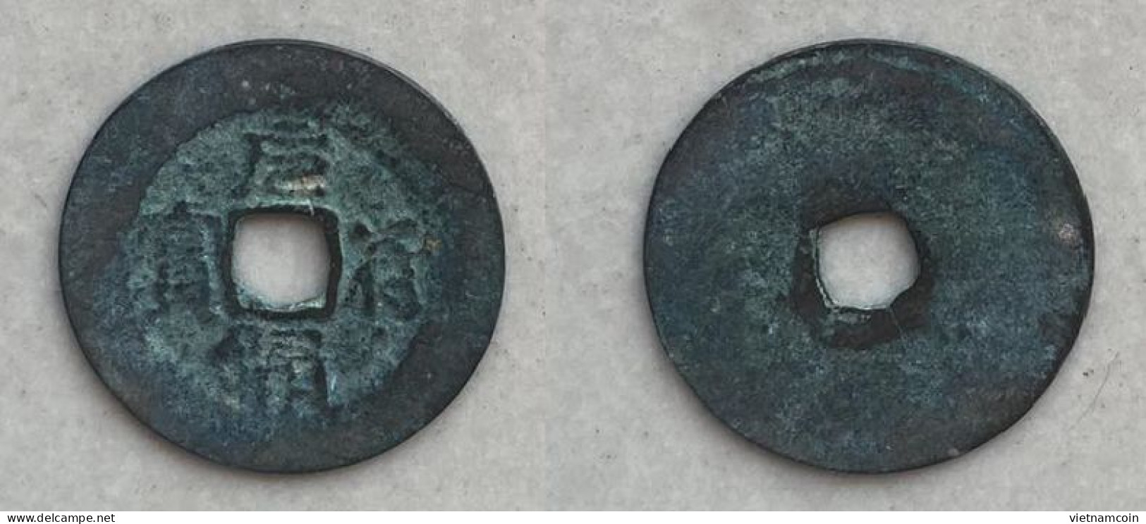 Ancient Annam Coin Nguyen Phu Thong Bao (An Phap Group ) - Viêt-Nam